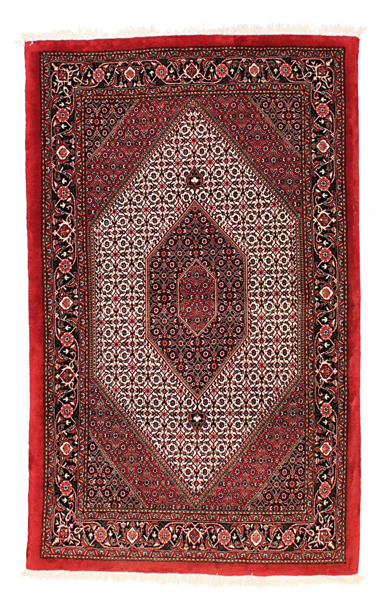 Persian Rug Bidjar Tekab 5'6"x3'5" 5'6"x3'5", Persian Rug Knotted by hand