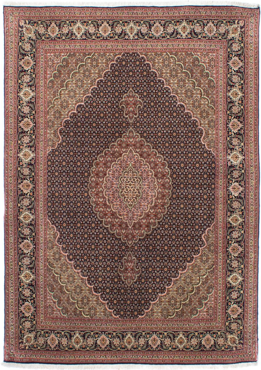 ペルシャ絨毯 タブリーズ 50Raj 6'9"x4'11" 6'9"x4'11",  ペルシャ絨毯 手織り