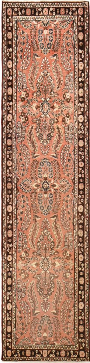 Persian Rug Hamadan Darjazin 12'3"x3'0" 12'3"x3'0", Persian Rug Knotted by hand