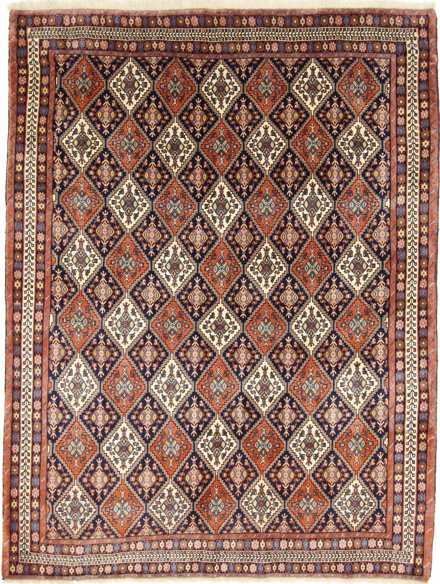 Persian Rug Afshar 240x179 240x179, Persian Rug Knotted by hand