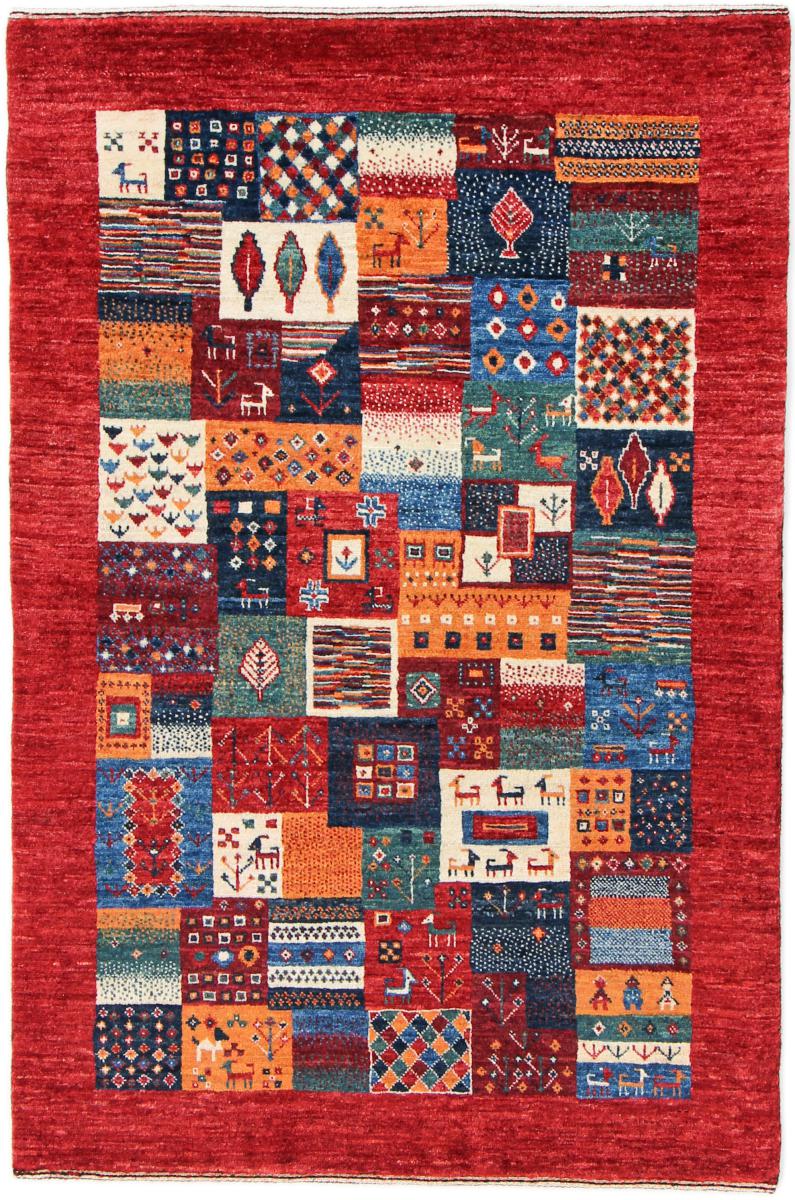  ペルシャ絨毯 ペルシャ ギャッベ ペルシャ ロリbaft Nowbaft 124x81 124x81,  ペルシャ絨毯 手織り