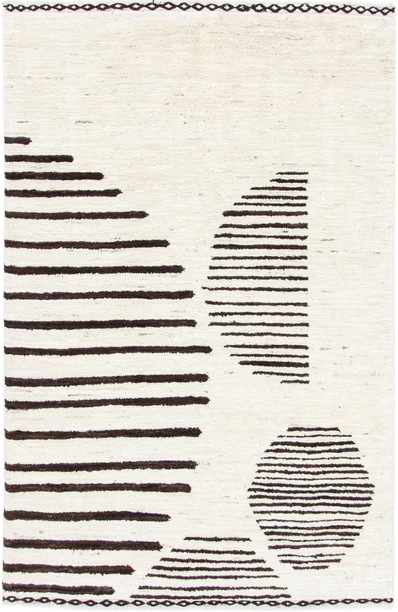 Afghanischer Teppich Berber Ela Design 210x136 210x136, Perserteppich Handgeknüpft