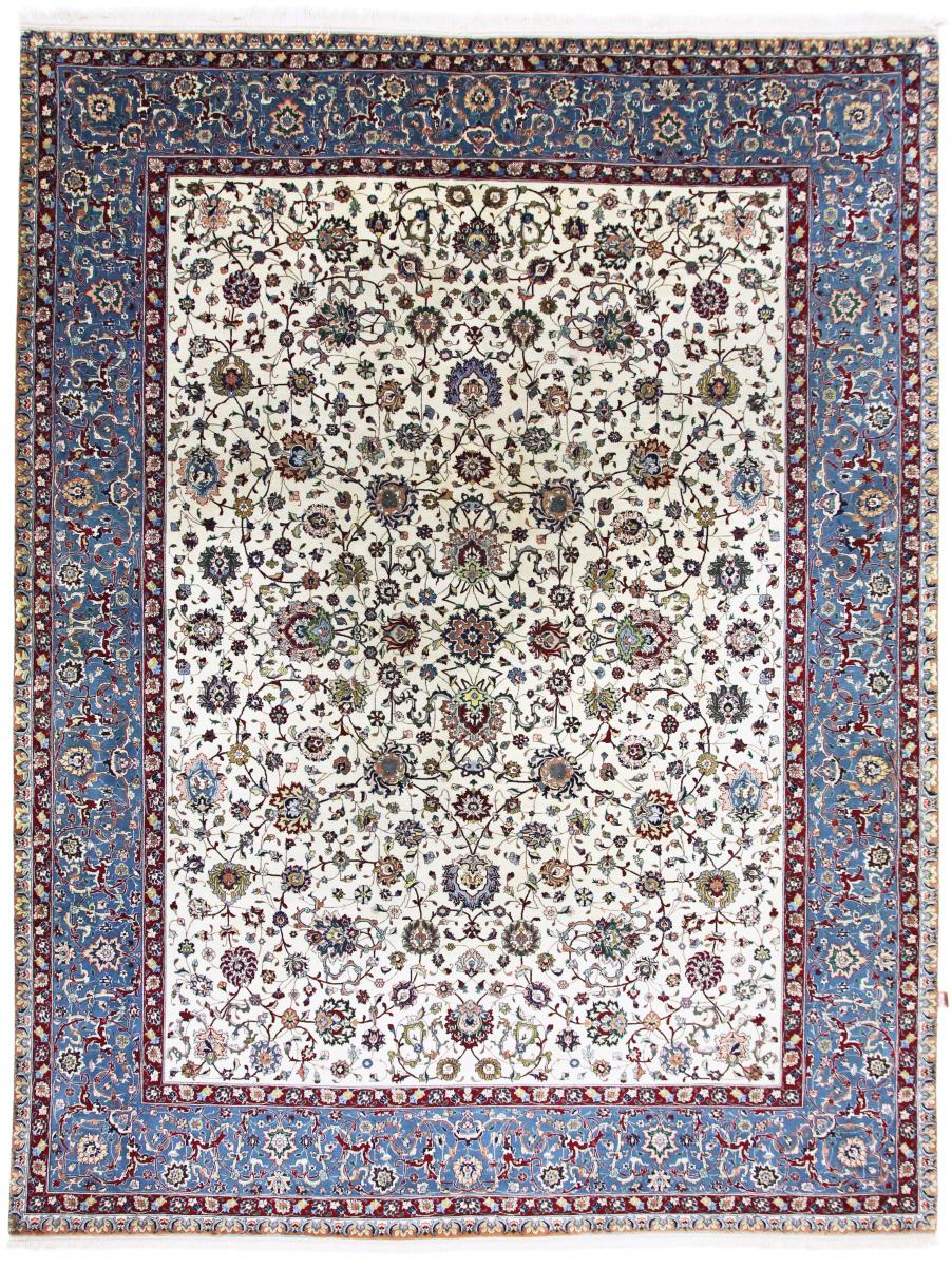 Persian Rug Tabriz 50Raj 13'7"x10'4" 13'7"x10'4", Persian Rug Knotted by hand