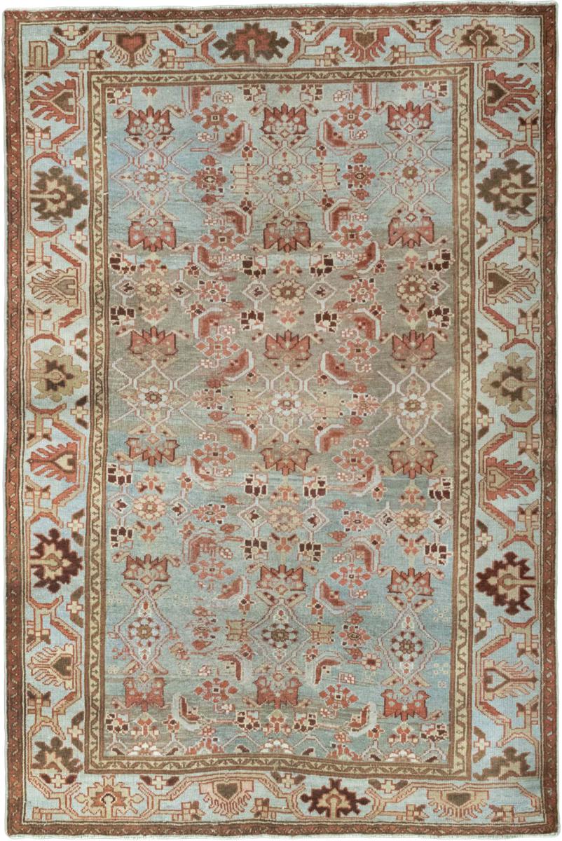 Persian Rug Hamadan 198x130 198x130, Persian Rug Knotted by hand