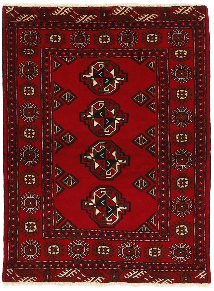  ペルシャ絨毯 トルクメン 130x99 130x99,  ペルシャ絨毯 手織り