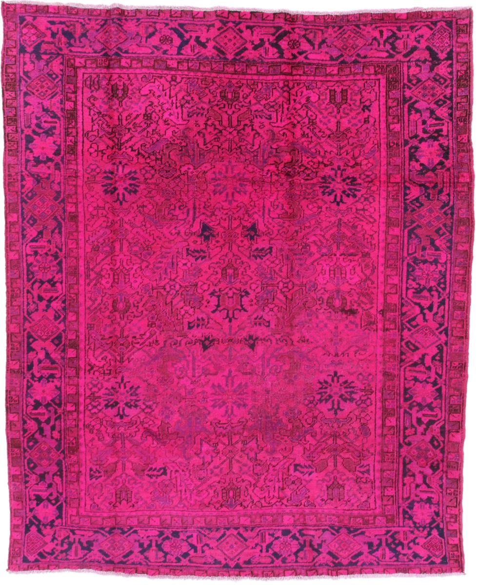 Tapis persan Vintage 268x218 268x218, Tapis persan Noué à la main