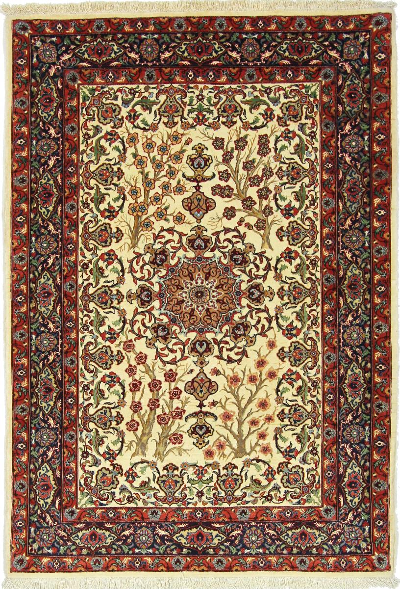 Persialainen matto Eilam Silkkiloimi 156x110 156x110, Persialainen matto Solmittu käsin