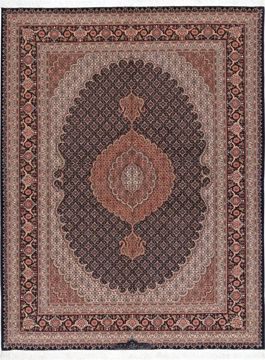 Persian Rug Tabriz Mahi Super 201x152 201x152, Persian Rug Knotted by hand