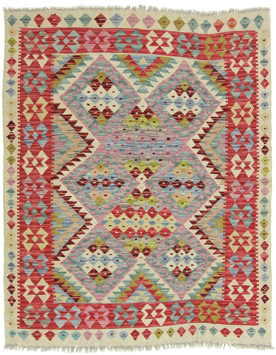 Tapis afghan Kilim Afghan 134x107 134x107, Tapis persan Tissé à la main