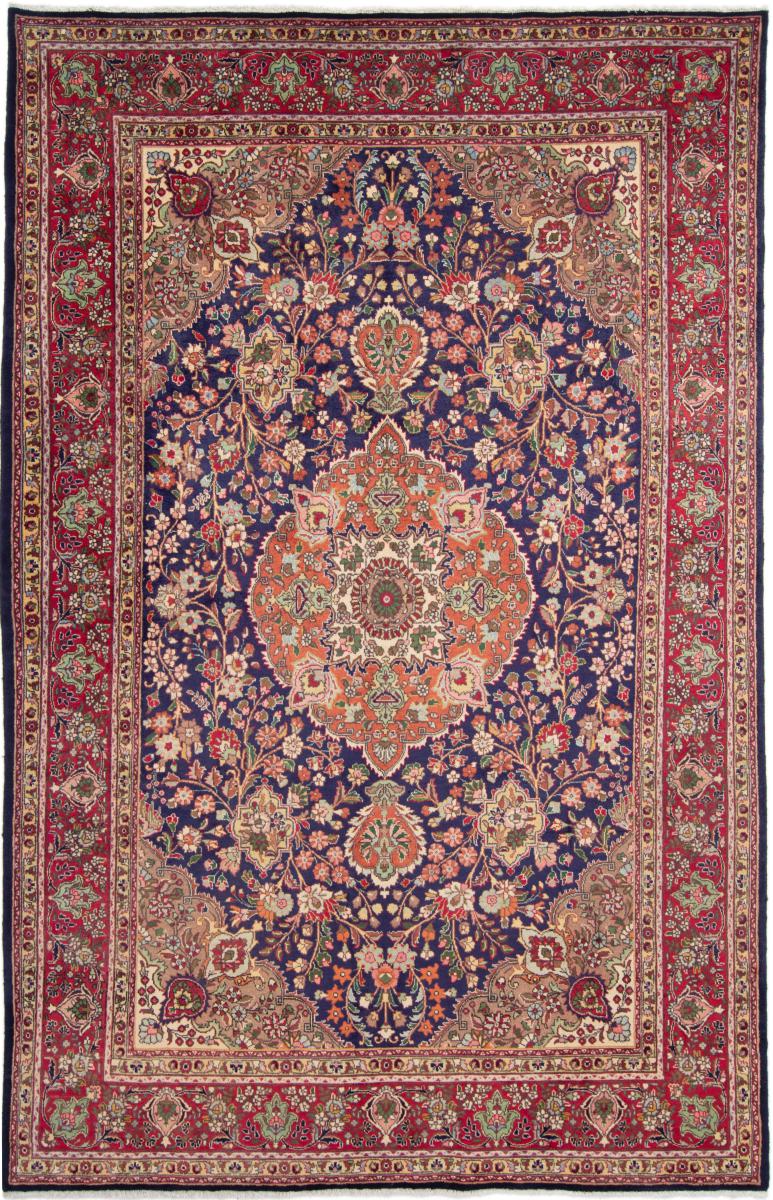 Persian Rug Tabriz 306x199 306x199, Persian Rug Knotted by hand
