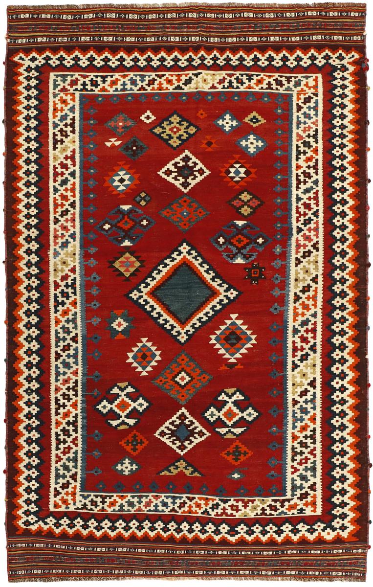  ペルシャ絨毯 キリム Fars Heritage 236x141 236x141,  ペルシャ絨毯 手織り