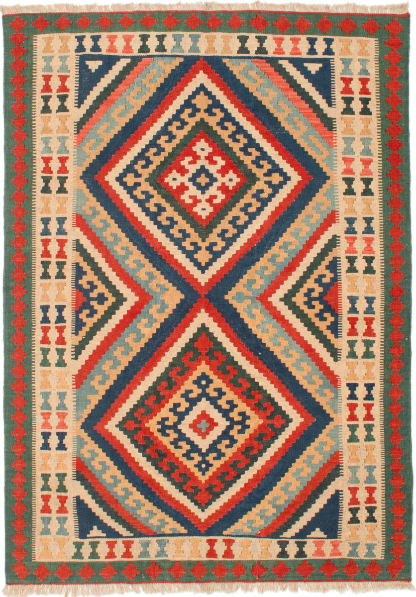 Perzisch tapijt Kilim Fars 212x149 212x149, Perzisch tapijt Handgeweven