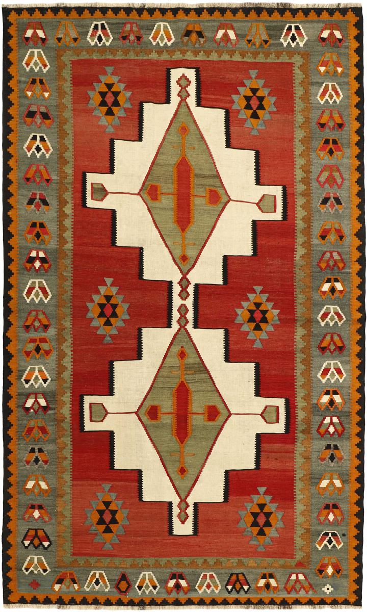 Afkorten Avondeten Betsy Trotwood Kilim Fars Heritage 264x159 ID185743 | NainTrading: Oosterse tapijten in  250x150