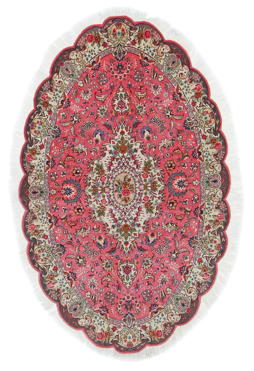 Tappeto persiano Tabriz 50Raj 214x134 214x134, Tappeto persiano Annodato a mano