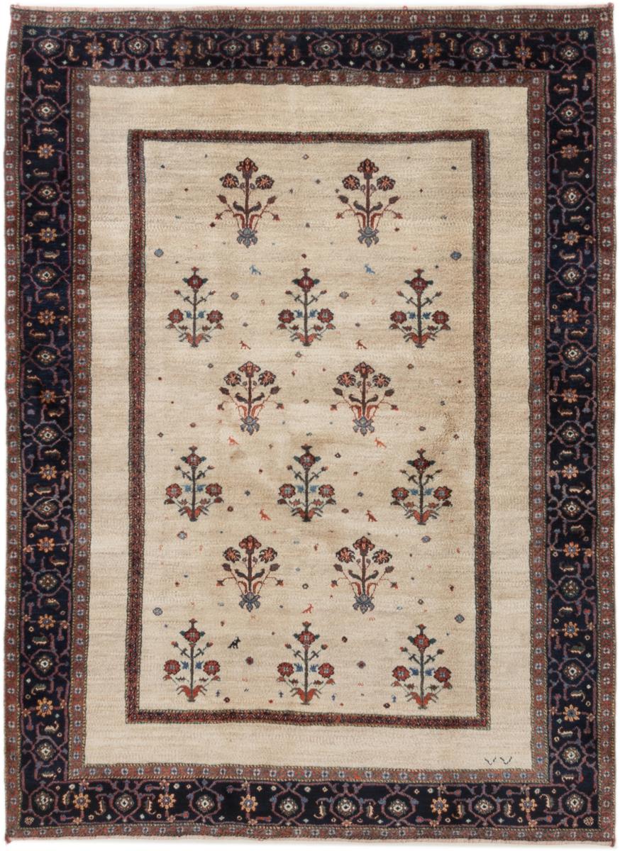 Persian Rug Persian Gabbeh Loribaft 7'7"x5'9" 7'7"x5'9", Persian Rug Knotted by hand