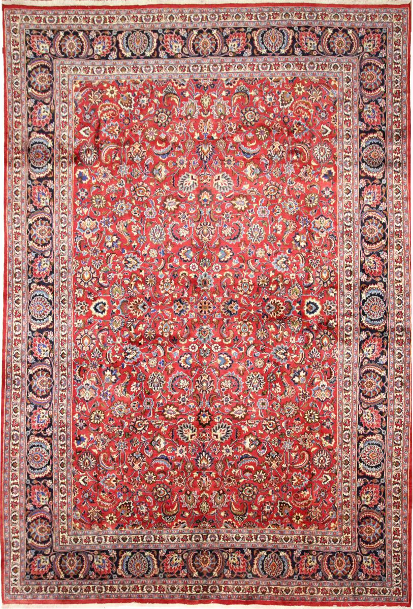 Tapis persan Mashhad 16'1"x11'0" 16'1"x11'0", Tapis persan Noué à la main