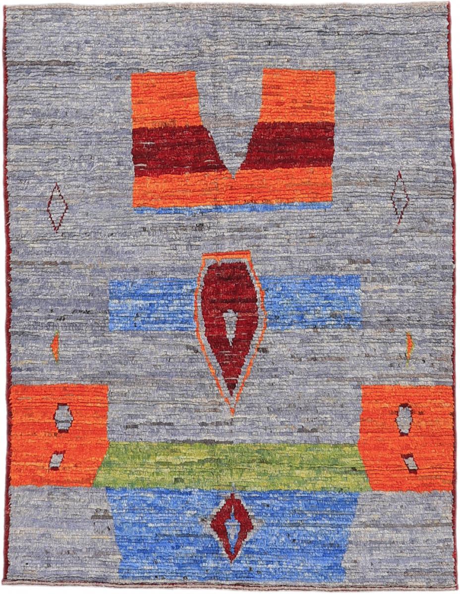 Tapis afghan Berber Maroccan Atlas 224x171 224x171, Tapis persan Noué à la main