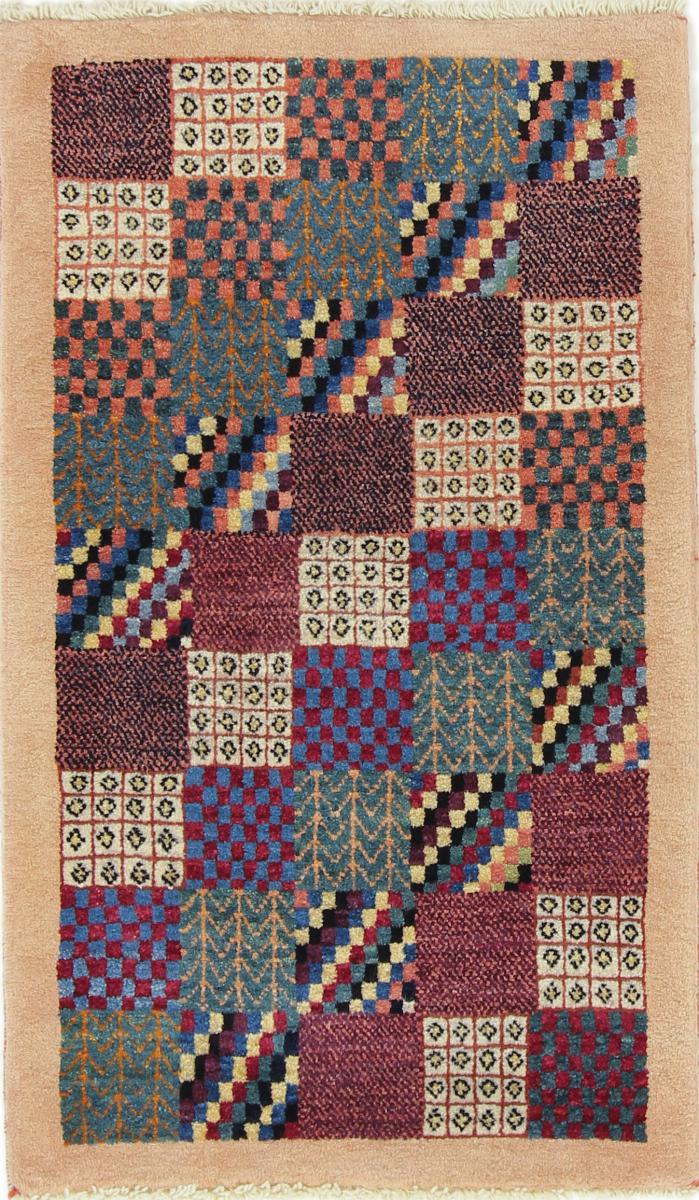 Perzisch tapijt Perzisch Gabbeh Loribaft 3'4"x2'0" 3'4"x2'0", Perzisch tapijt Handgeknoopte