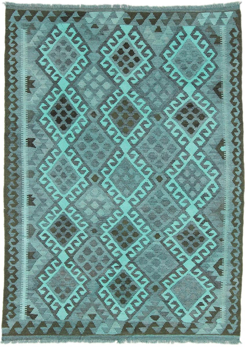 Afghan rug Kilim Afghan Heritage Limited 6'1"x4'5" 6'1"x4'5", Persian Rug Woven by hand