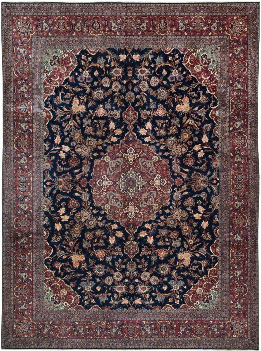 Perzsa szőnyeg Kashan 14'3"x10'6" 14'3"x10'6", Perzsa szőnyeg Kézzel csomózva