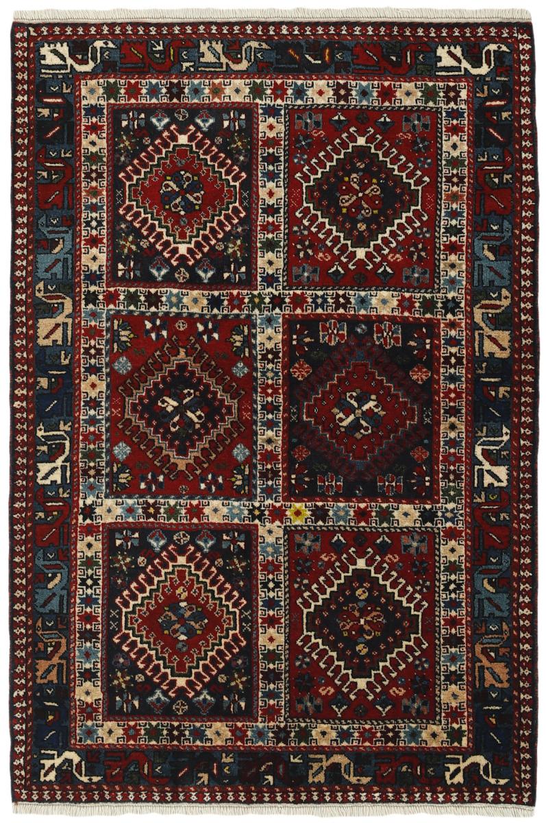 Perzisch tapijt Yalameh 149x104 149x104, Perzisch tapijt Handgeknoopte
