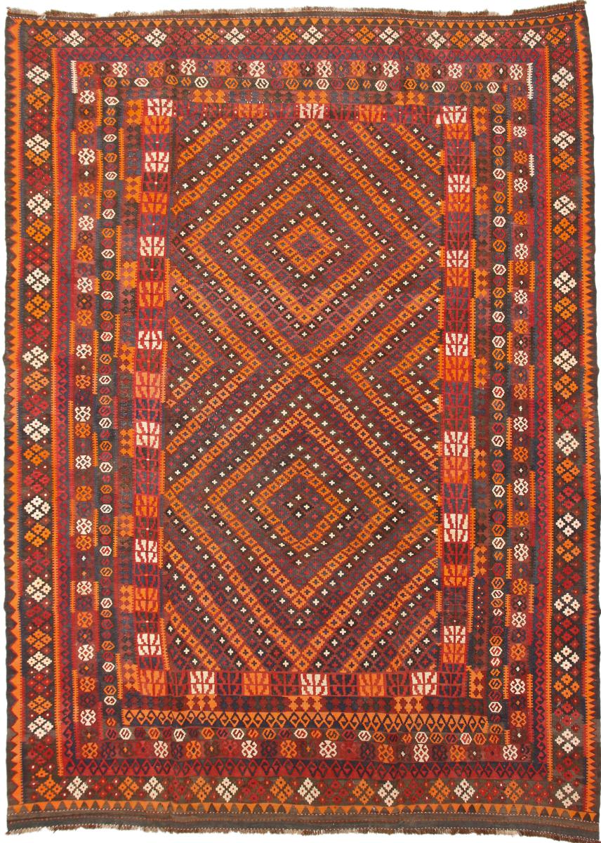 Kilim Afghan Antiek 402x307 ID174608 | NainTrading: Oosterse tapijten