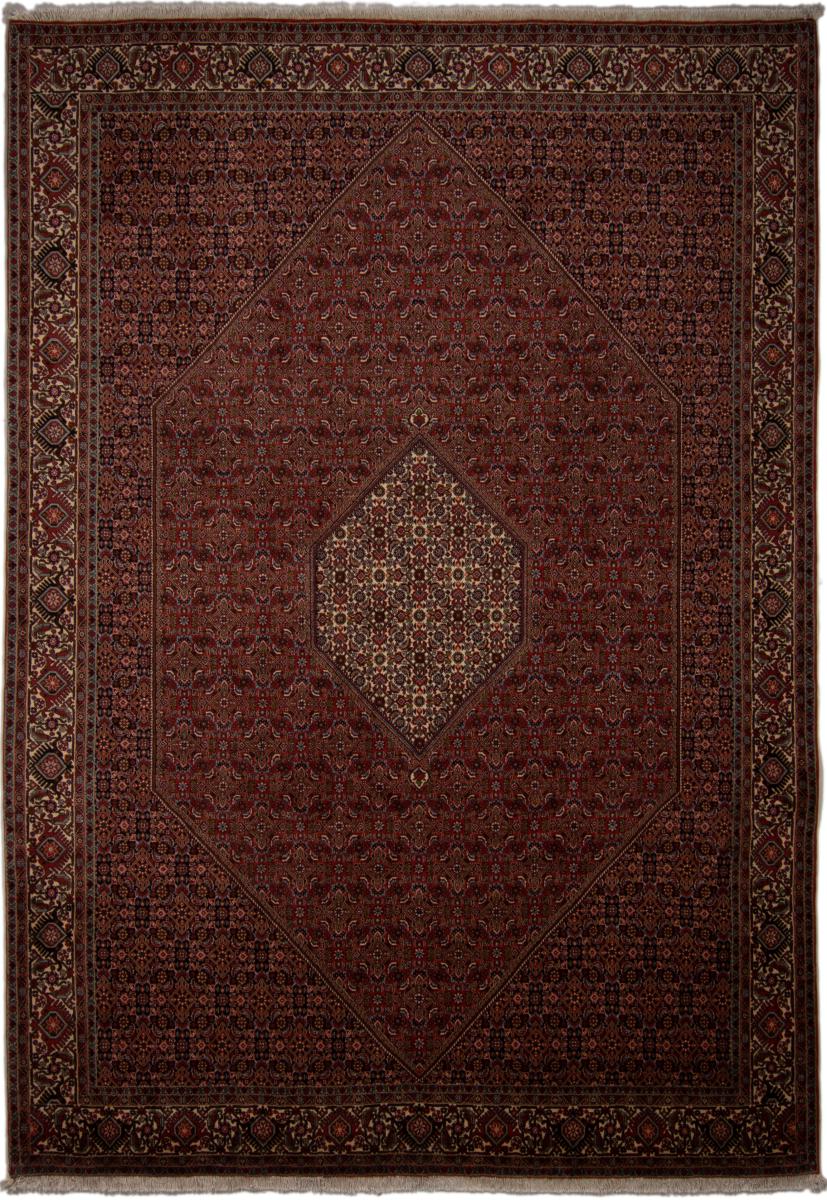 Tapis persan Bidjar Tekab 357x251 357x251, Tapis persan Noué à la main