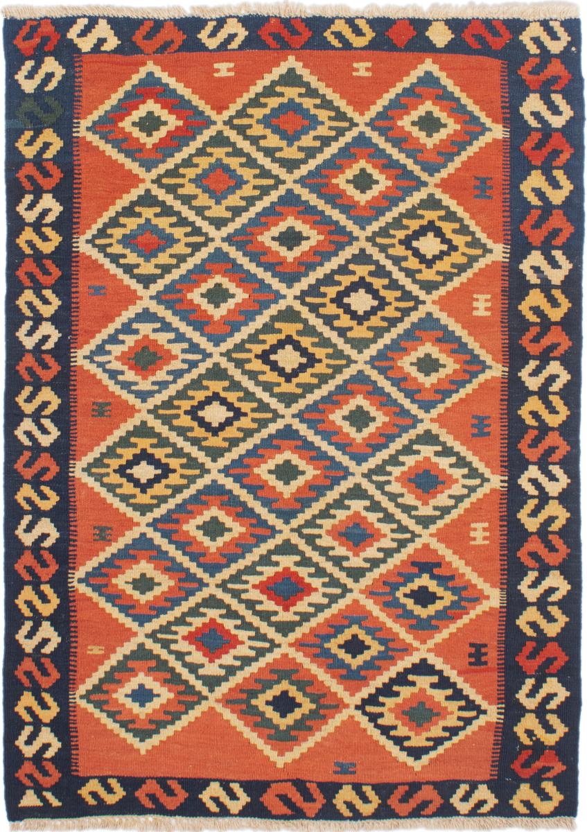 Perzisch tapijt Kilim Fars 4'11"x3'4" 4'11"x3'4", Perzisch tapijt Handgeweven