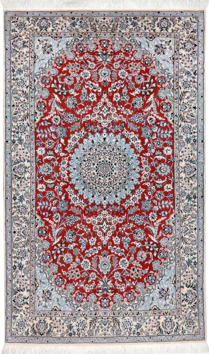 Persian Rug Nain 6La 5'5"x3'2" 5'5"x3'2", Persian Rug Knotted by hand