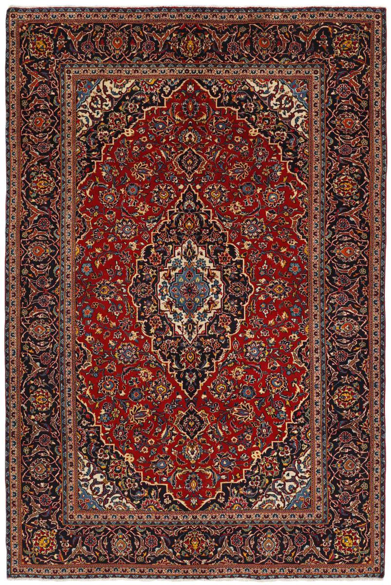 Persialainen matto Keshan 9'7"x6'6" 9'7"x6'6", Persialainen matto Solmittu käsin