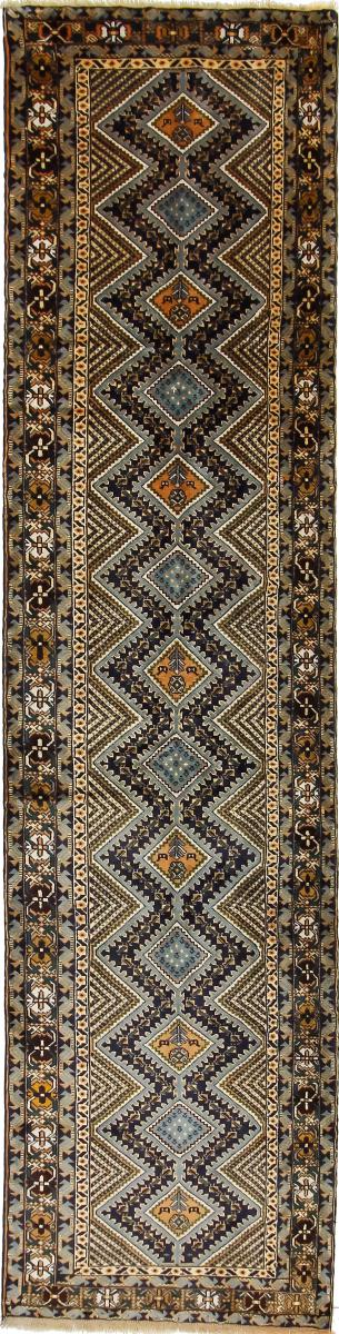  ペルシャ絨毯 ヤラメー 370x93 370x93,  ペルシャ絨毯 手織り