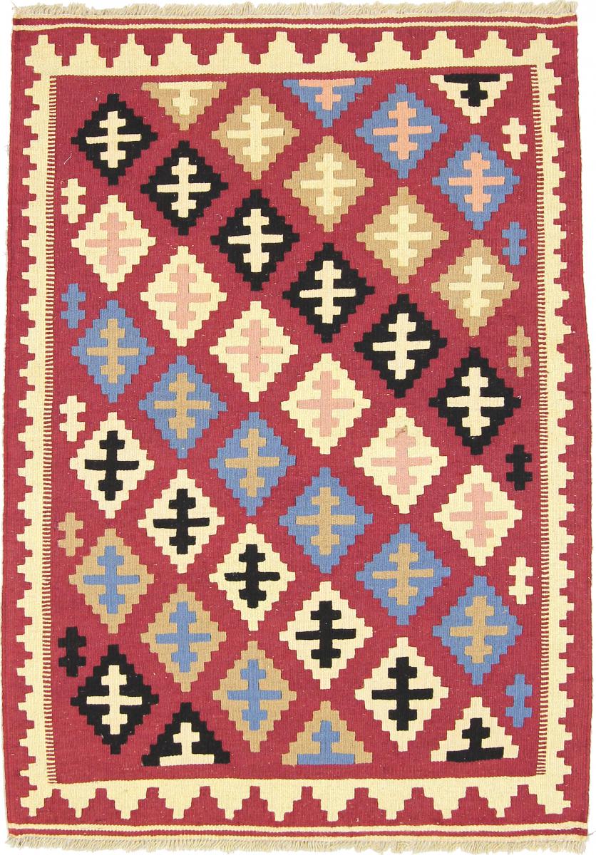 Alfombra persa Kilim Fars 146x103 146x103, Alfombra persa Tejido a mano