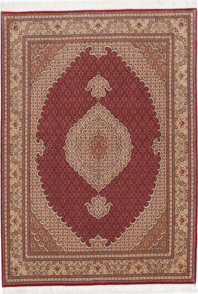 Persialainen matto Tabriz Mahi 7'10"x5'7" 7'10"x5'7", Persialainen matto Solmittu käsin