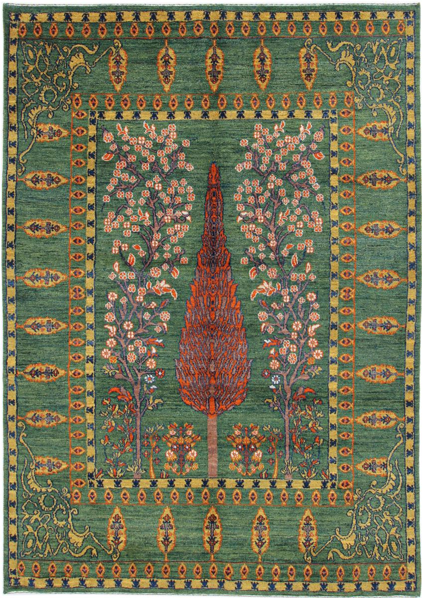 Alfombra persa Persia Gabbeh Loribaft Nature 238x166 238x166, Alfombra persa Anudado a mano