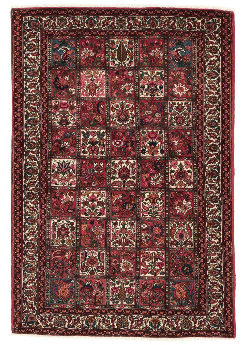 Perzisch tapijt Bakhtiari 4'11"x3'4" 4'11"x3'4", Perzisch tapijt Handgeknoopte