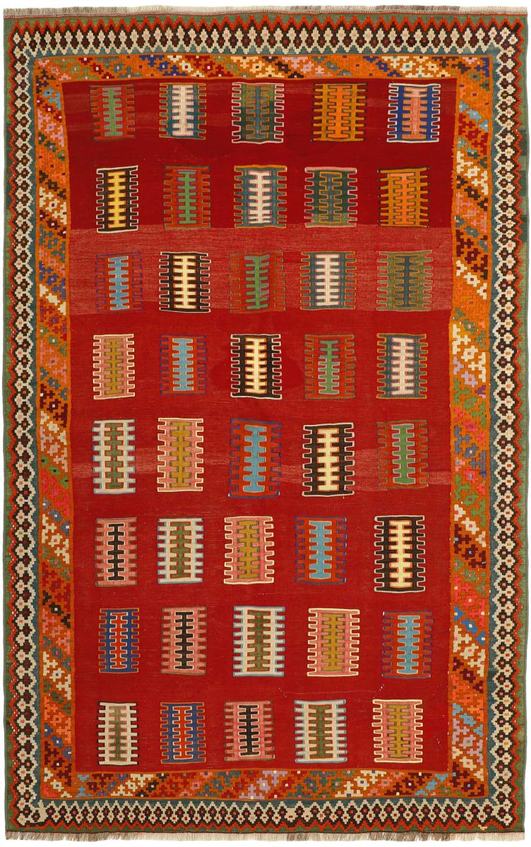 Persisk matta Kilim Fars Heritage 254x160 254x160, Persisk matta handvävd 