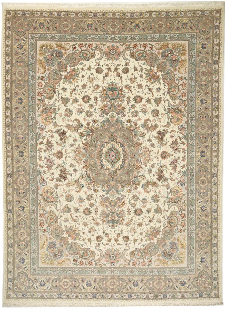 Perzisch tapijt Tabriz 50Raj 13'0"x9'7" 13'0"x9'7", Perzisch tapijt Handgeknoopte
