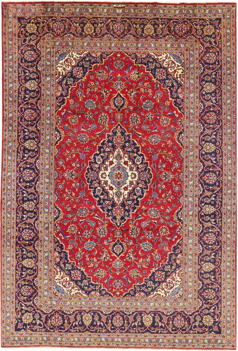 Persian Rug Keshan 295x201 295x201, Persian Rug Knotted by hand
