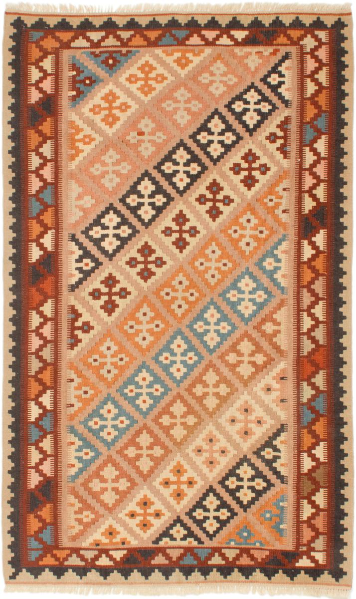 Persian Rug Kilim Fars 6'1"x3'8" 6'1"x3'8", Persian Rug Woven by hand