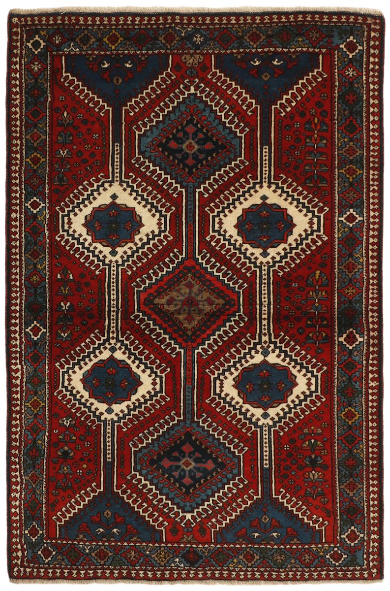 Persian Rug Yalameh 150x102 150x102, Persian Rug Knotted by hand