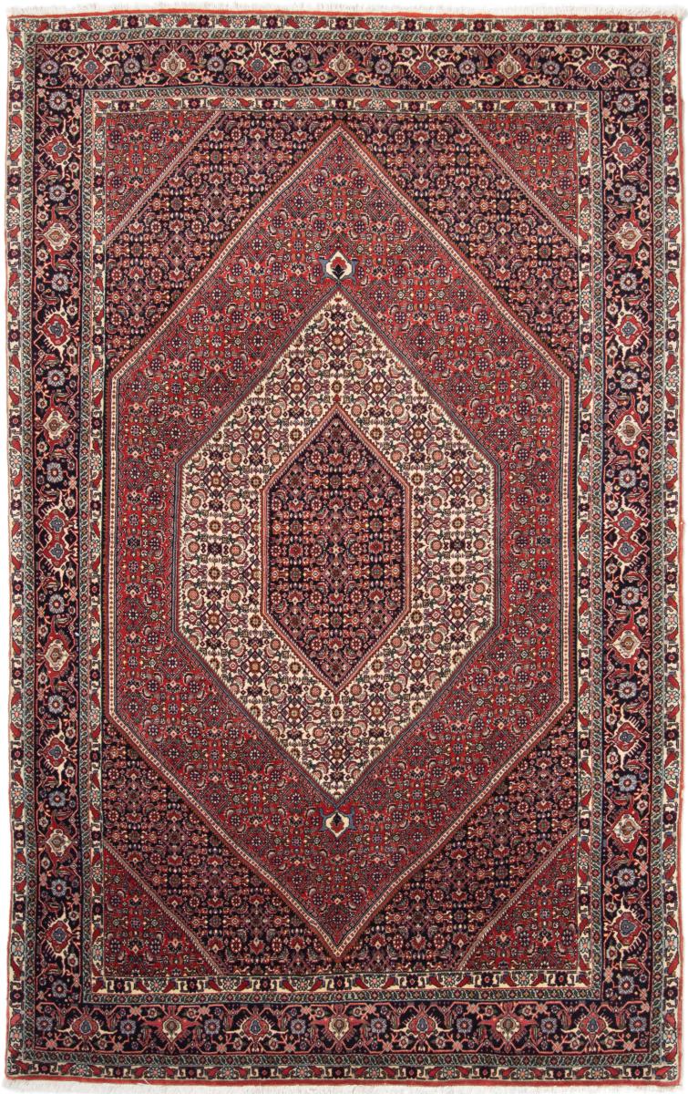 Persian Rug Bidjar 8'0"x5'1" 8'0"x5'1", Persian Rug Knotted by hand