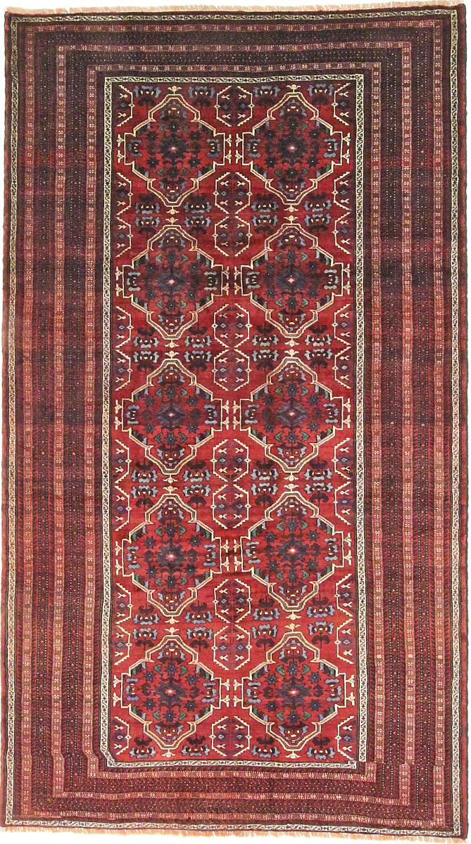 Persian Rug Ghutschan Antique 9'10"x5'6" 9'10"x5'6", Persian Rug Knotted by hand