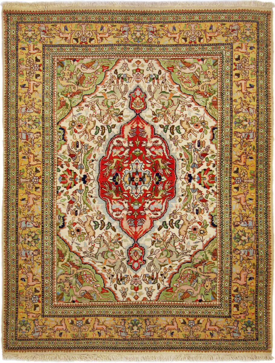 Persian Rug Tabriz Tabatabai 199x151 199x151, Persian Rug Knotted by hand