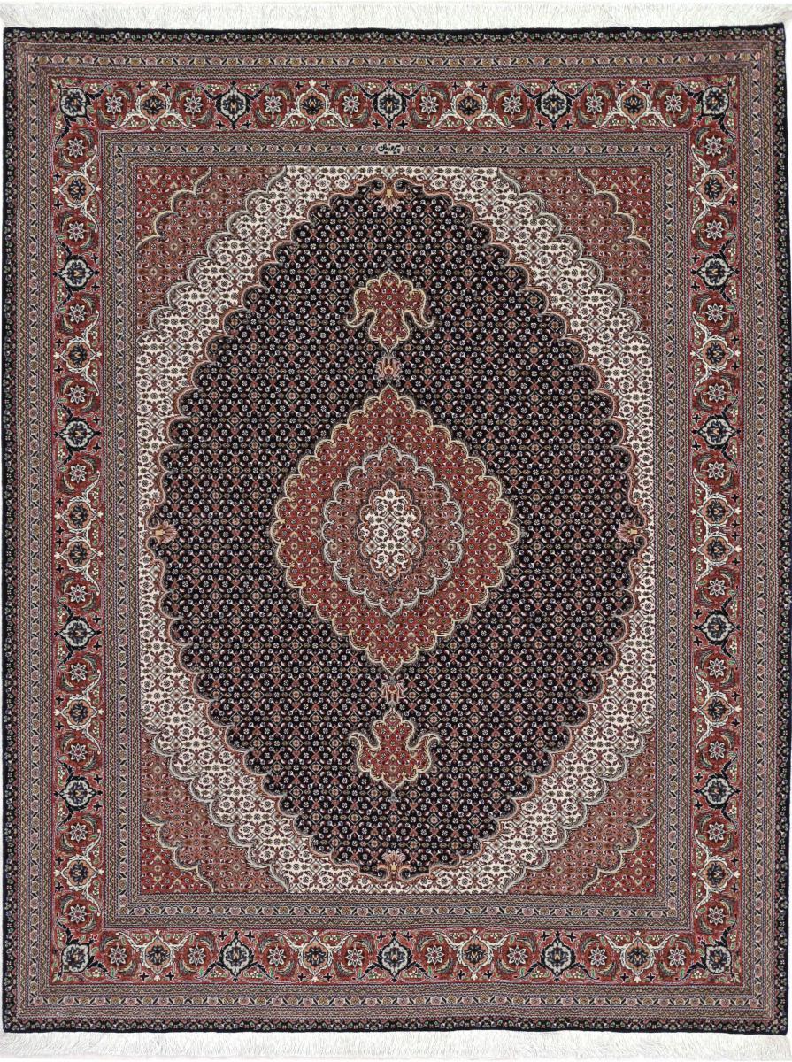 Persian Rug Tabriz Mahi 6'7"x5'0" 6'7"x5'0", Persian Rug Knotted by hand