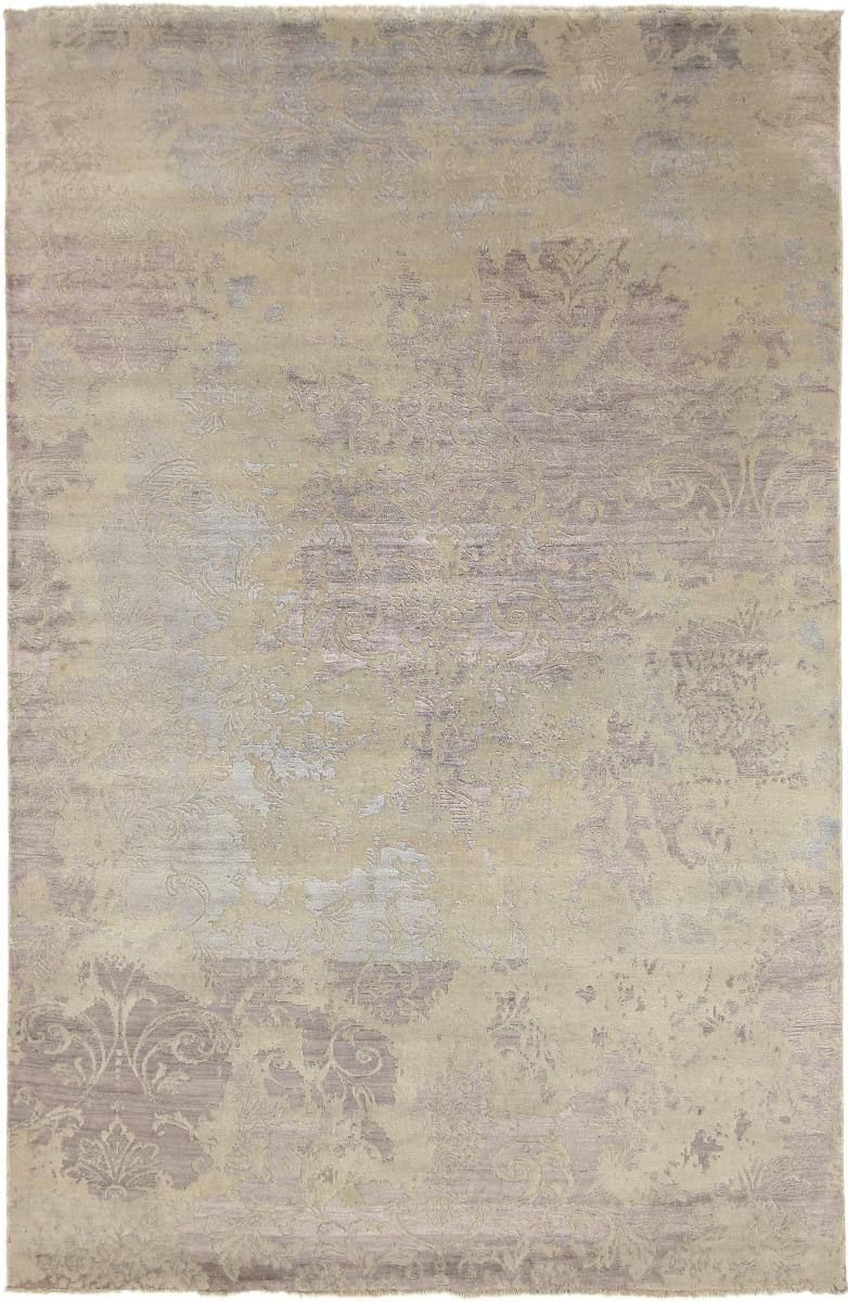 Indiai szőnyeg Sadraa 9'11"x6'9" 9'11"x6'9", Perzsa szőnyeg Kézzel csomózva