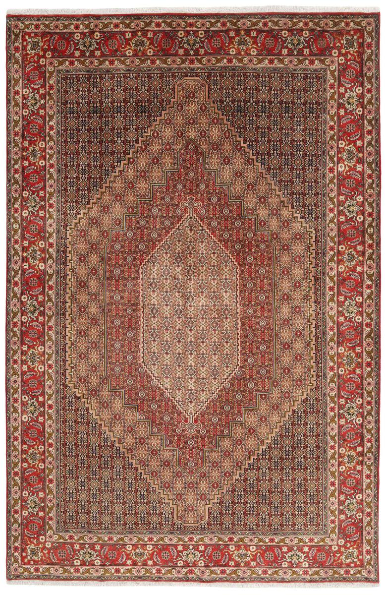 Persian Rug Senneh 9'9"x6'5" 9'9"x6'5", Persian Rug Knotted by hand