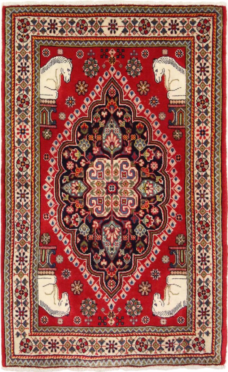 ペルシャ絨毯 Ghashghai 105x69 105x69,  ペルシャ絨毯 手織り