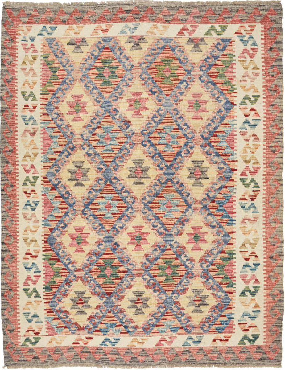 Tappeto Afgano Kilim Afghan 198x152 198x152, Tappeto persiano Tessuto a mano