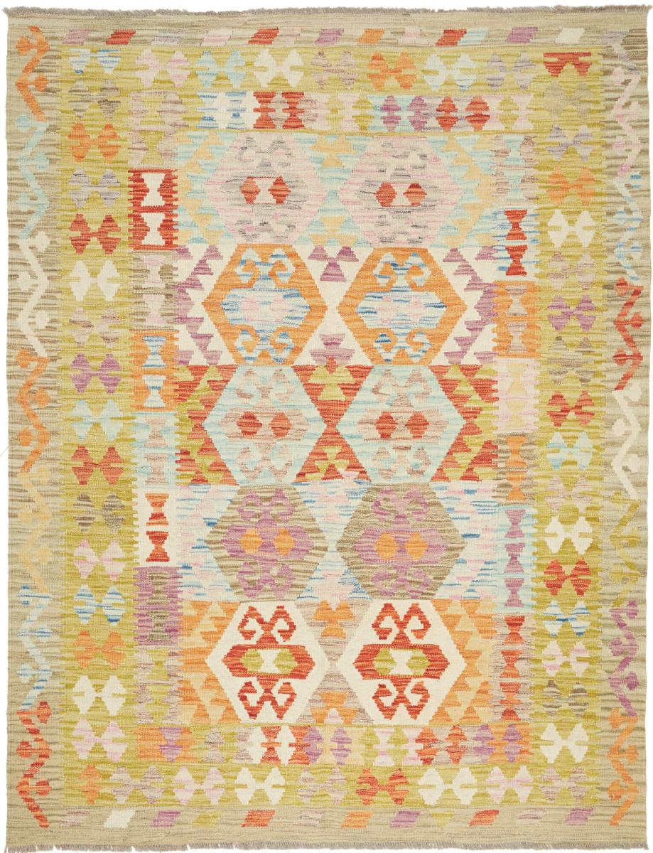 Tapis afghan Kilim Afghan 6'7"x5'1" 6'7"x5'1", Tapis persan Tissé à la main