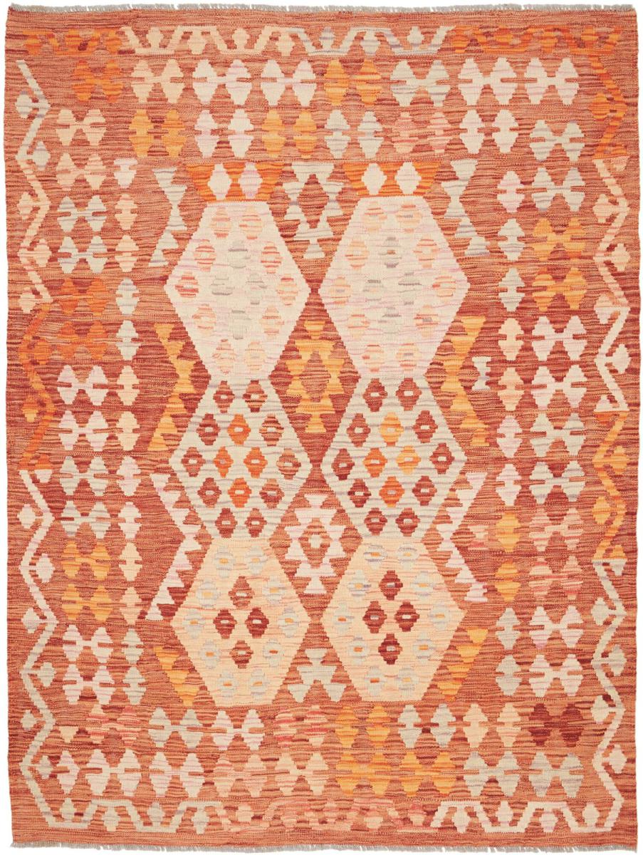 Tapis afghan Kilim Afghan 201x149 201x149, Tapis persan Tissé à la main